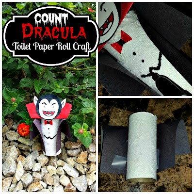 count dracula toilet paper roll craft