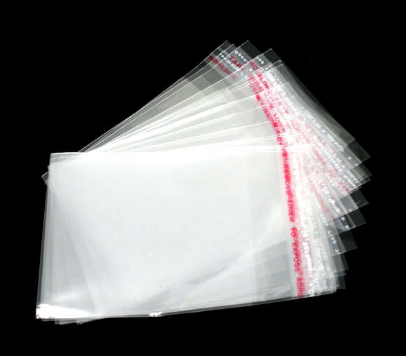 luvchong Clear Self Adhesive Seal Plastic Bags