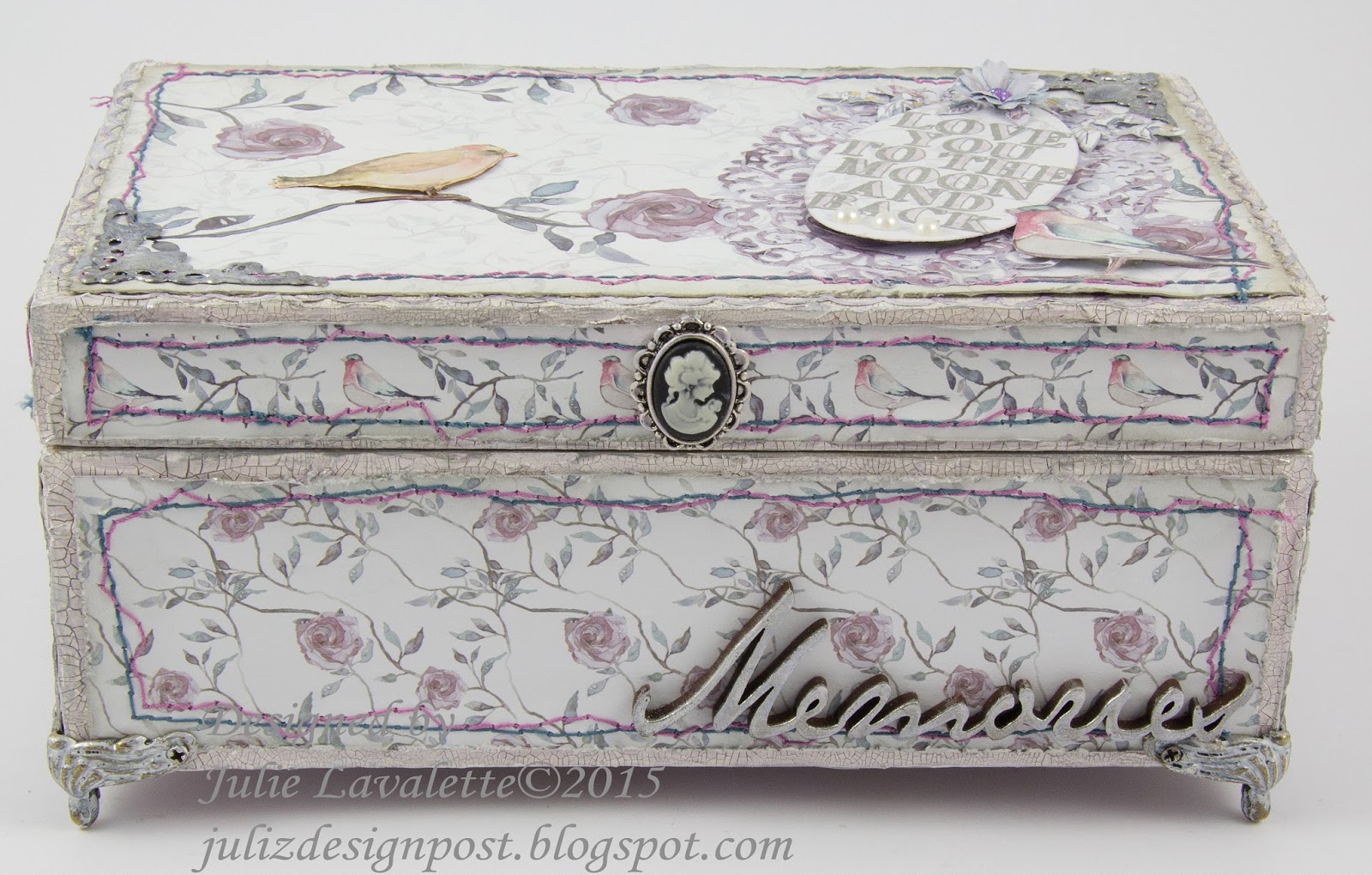 Juliz Design Post Memory Box