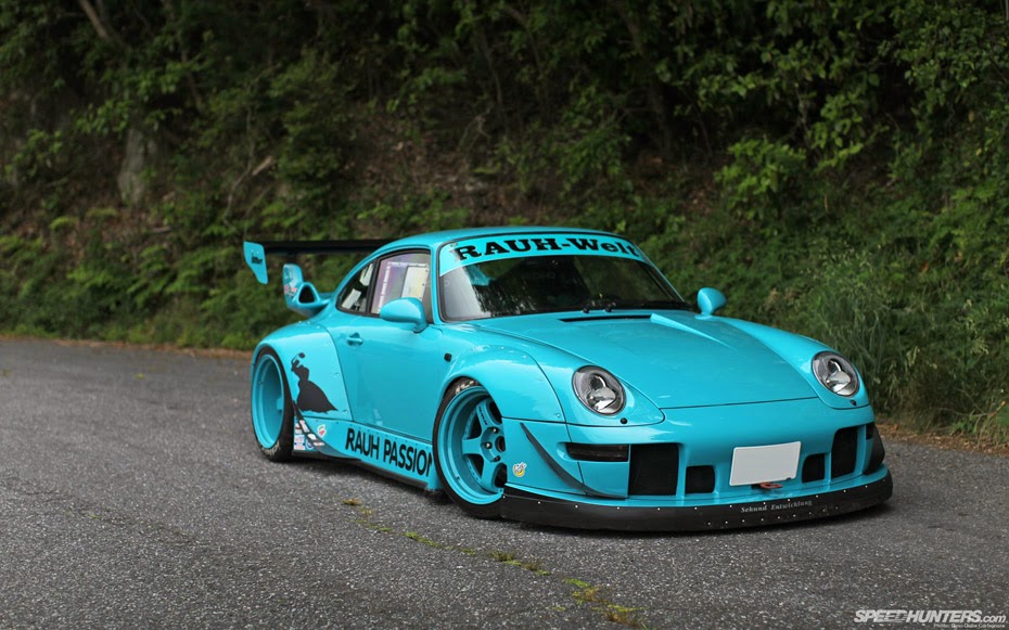 RWB Porsche Tuner in Japan Unites Euro and JDM Angelic Hugs