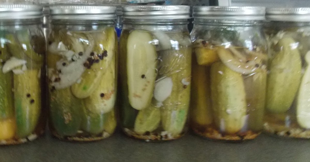 Some Sugar Added Refrigerator Pickles