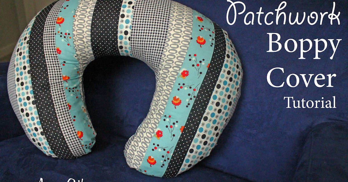Sew Lux Fabric Blog Design Challenge Patchwork Boppy Cover Tutorial