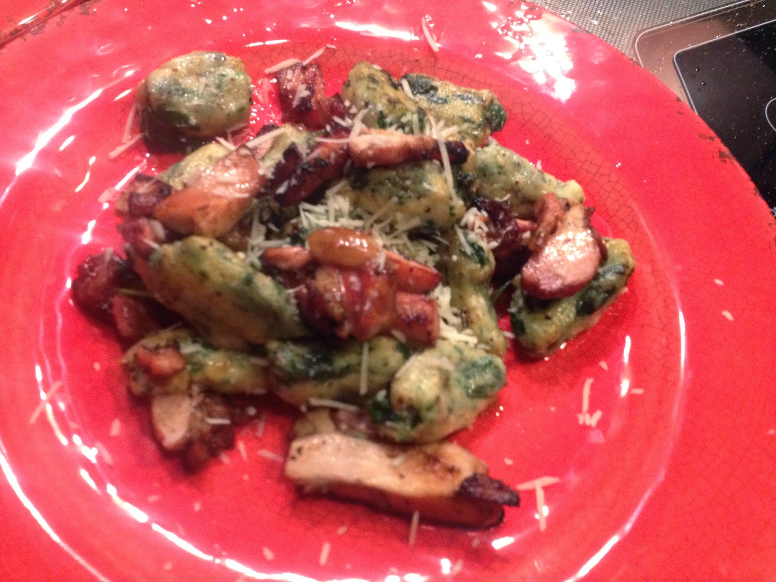 Third Sunday Dinner Blog Spinach Dumpling