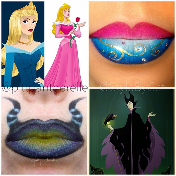 Style By Cat: Disney's Sleeping Beauty-Inspired Lip Art