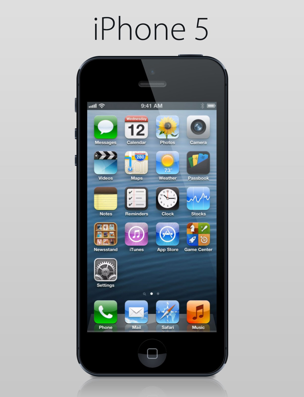 iPhone 5 16GB Black Image