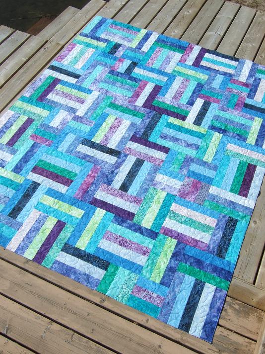 Tamarack Shack Popsicle Sticks Quilt