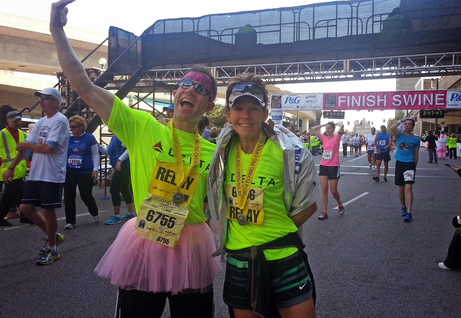 Cincinnati Flying Pig Marathon Cincinnati, OH 5/3/2024 My BEST