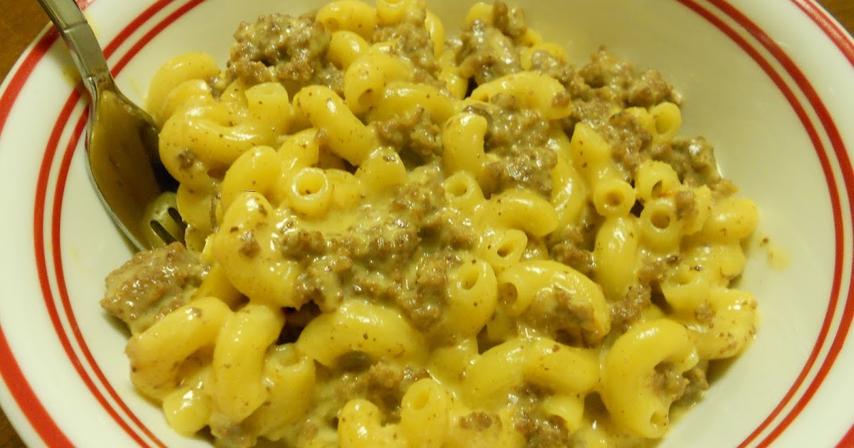 Fantastical Sharing of Recipes Cheeseburger Macaroni