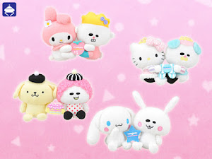 Sanrio Characters And Okada Momo