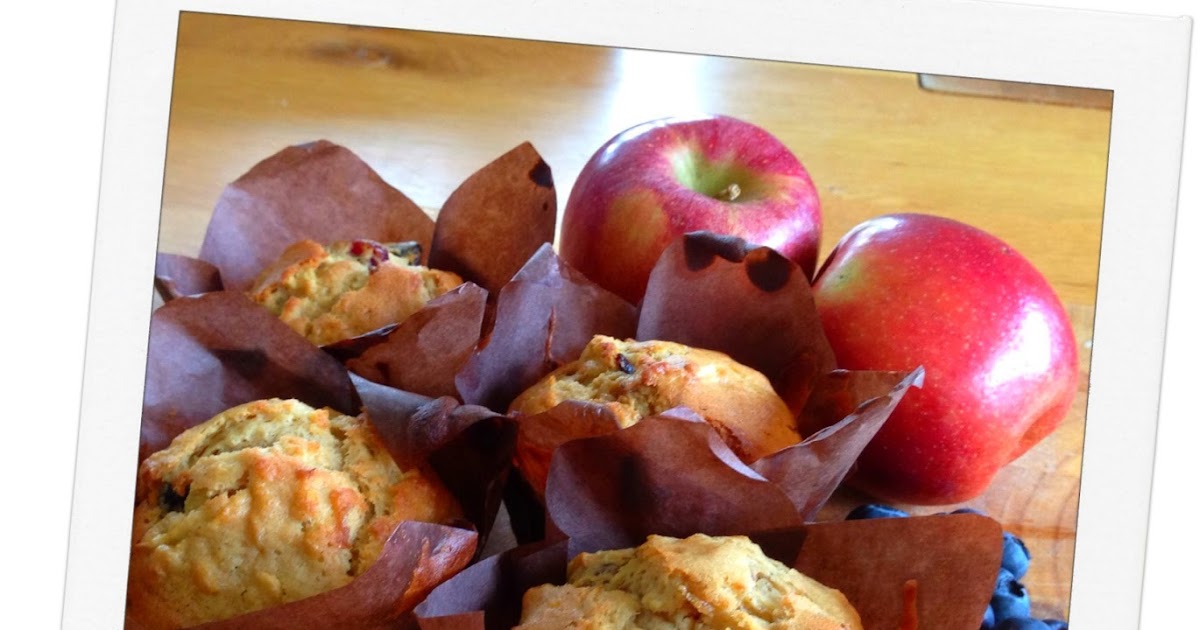 Mummy Mishaps Apple And Blueberry Muffins (Dairy Free)