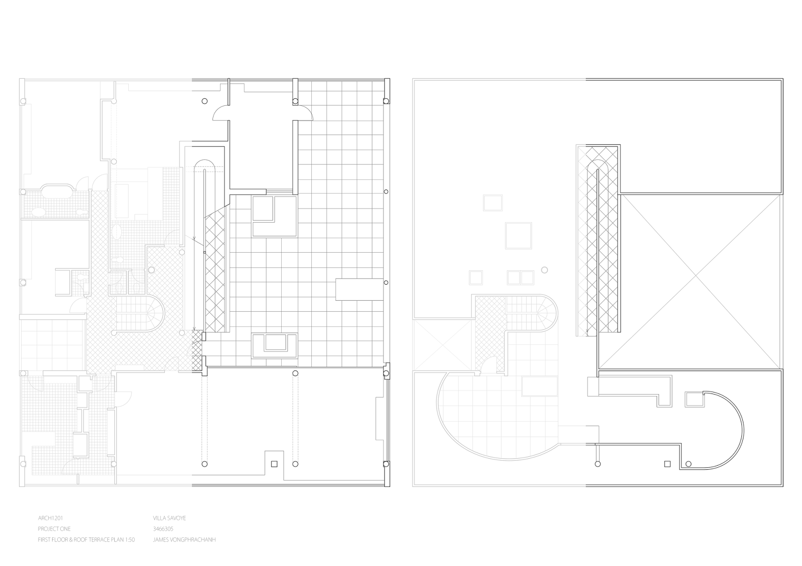 100 Villa Savoye Floor Plans Lego Architecture Meets Bim
