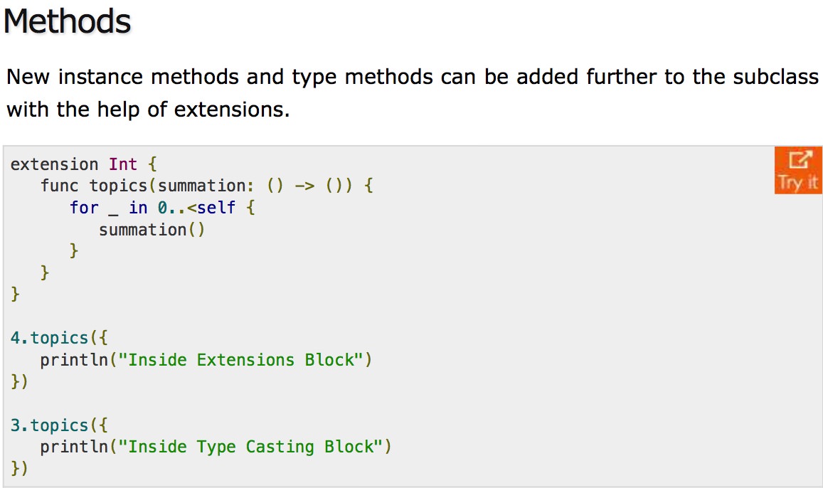 Programming Log Swift extension and closure