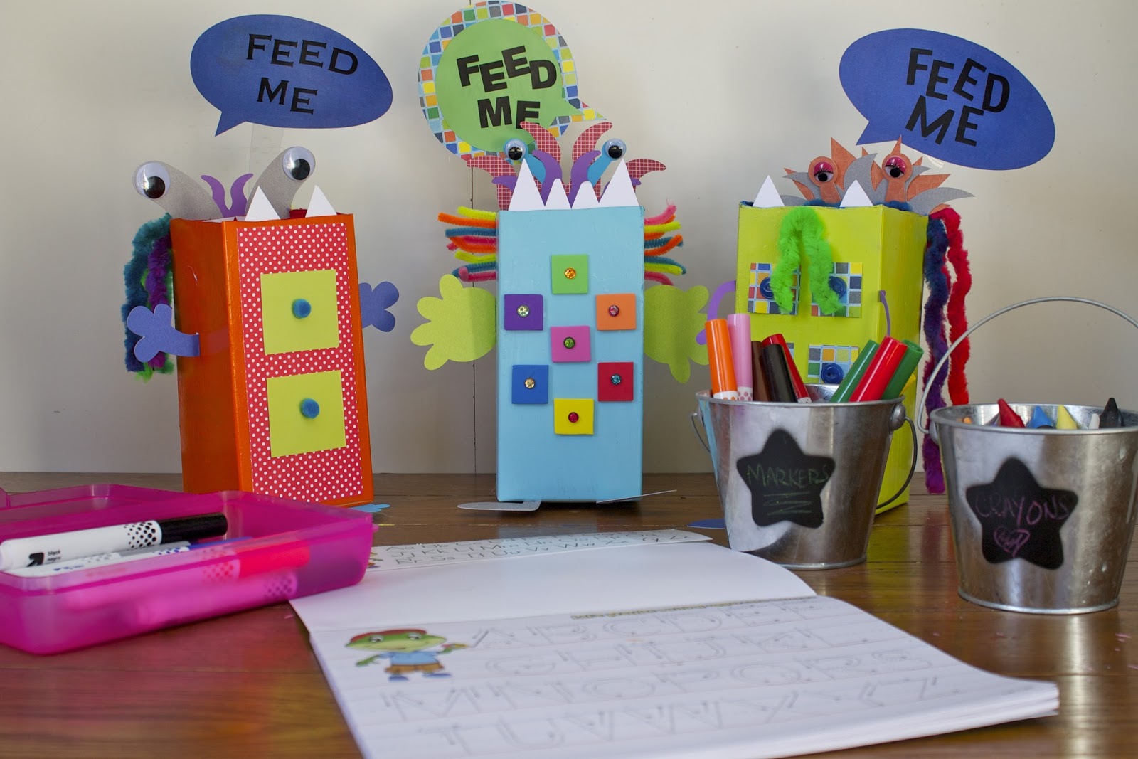 Sowdering About Monster Recycling Boxes