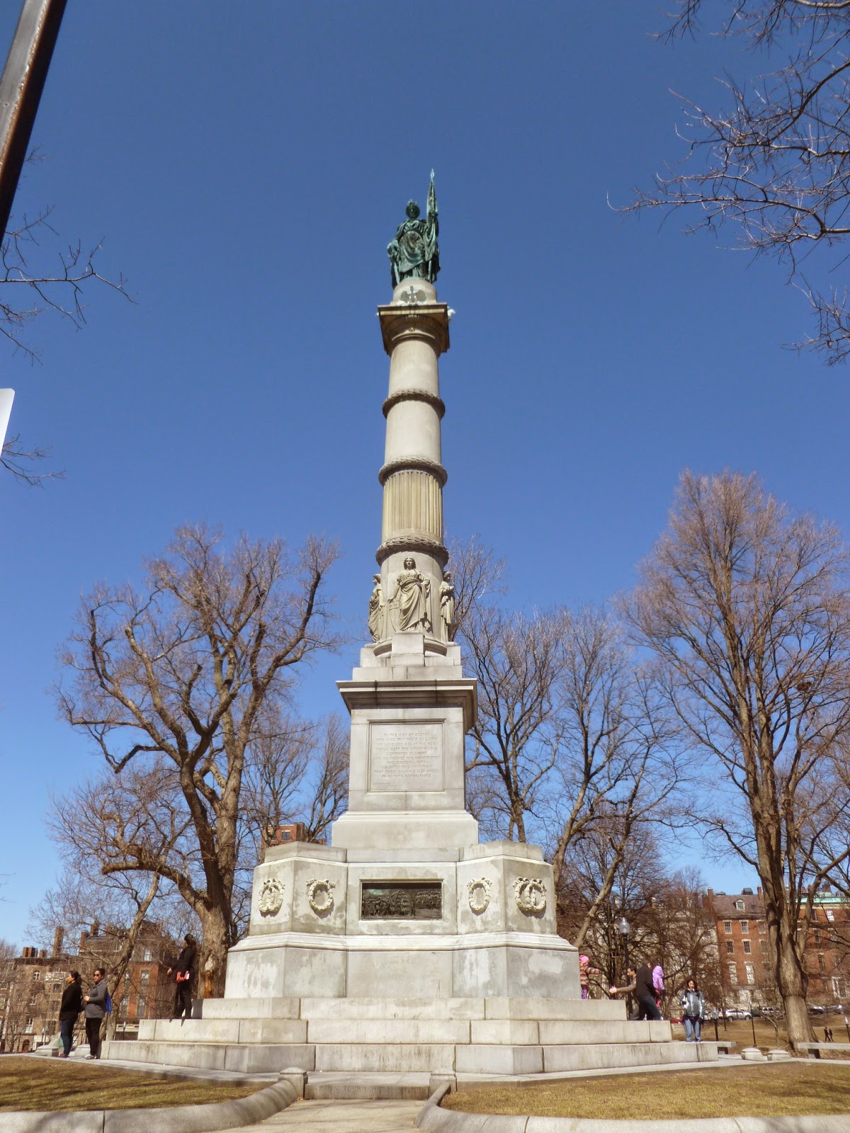 Photoops Civil War Soldiers and Sailors Monument Boston, MA