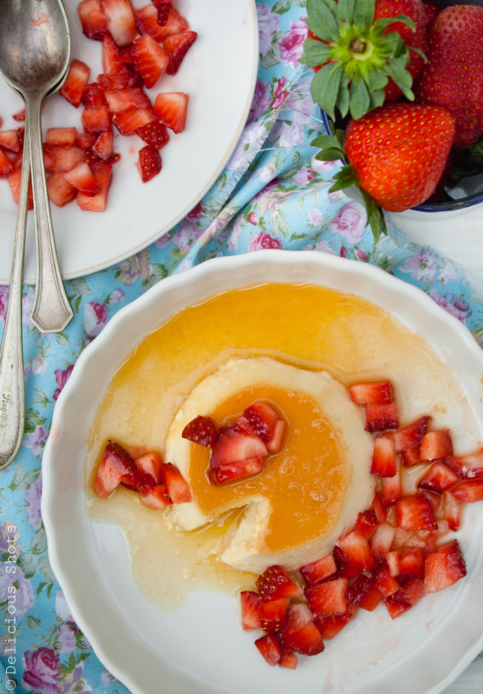 Delicious Shots Goat Cheese Flan and a Trip to Vermont