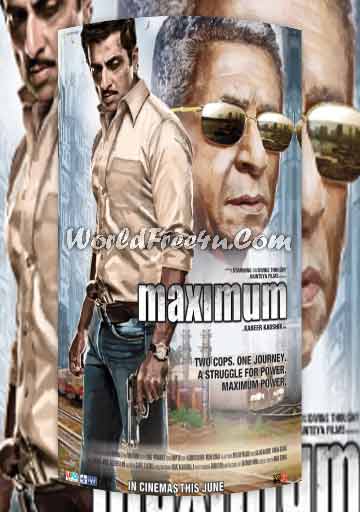 Poster Of Bollywood Movie Maximum (2012) 300MB Compressed Small Size Pc Movie Free Download worldfree4u.com