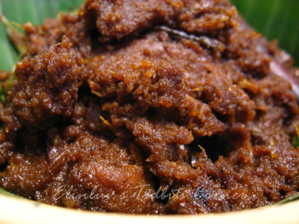 Rendang tok perak tradisional