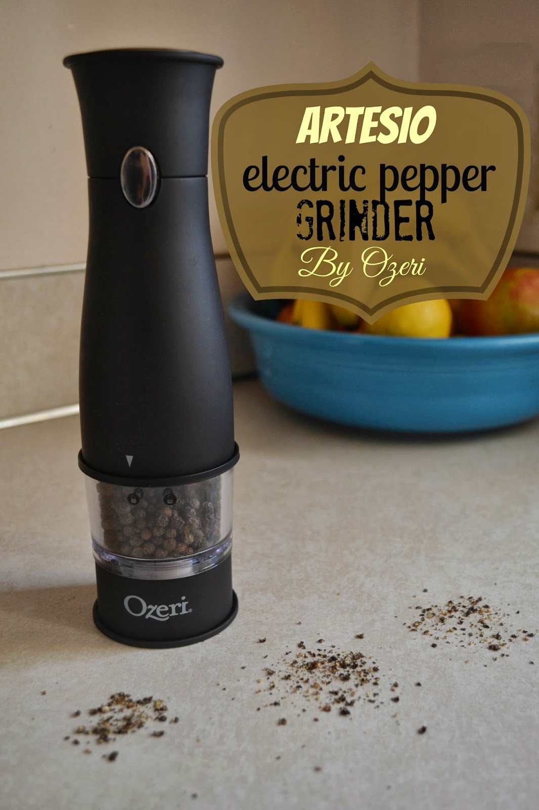 Just Me and the Boys Ozeri Electric Pepper Grinder Review