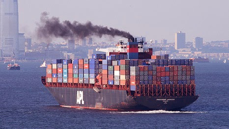 One ship pollutes the equivalent of 50 million cars