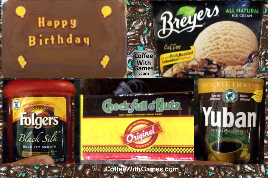 Coffee With Games My Birthday Coffee Gift Items Part 1