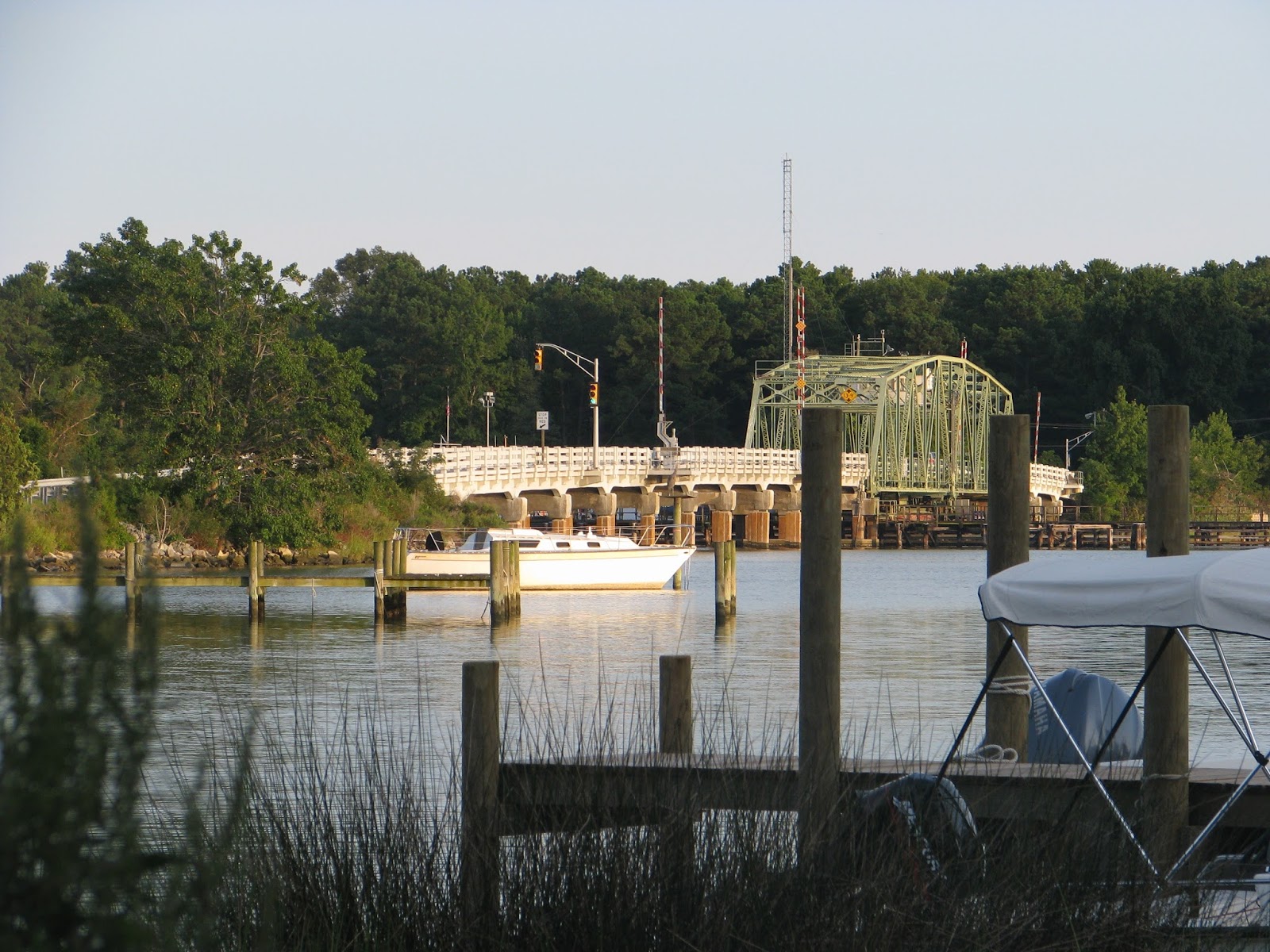 Life in Mathews Gwynn's Island Bridge