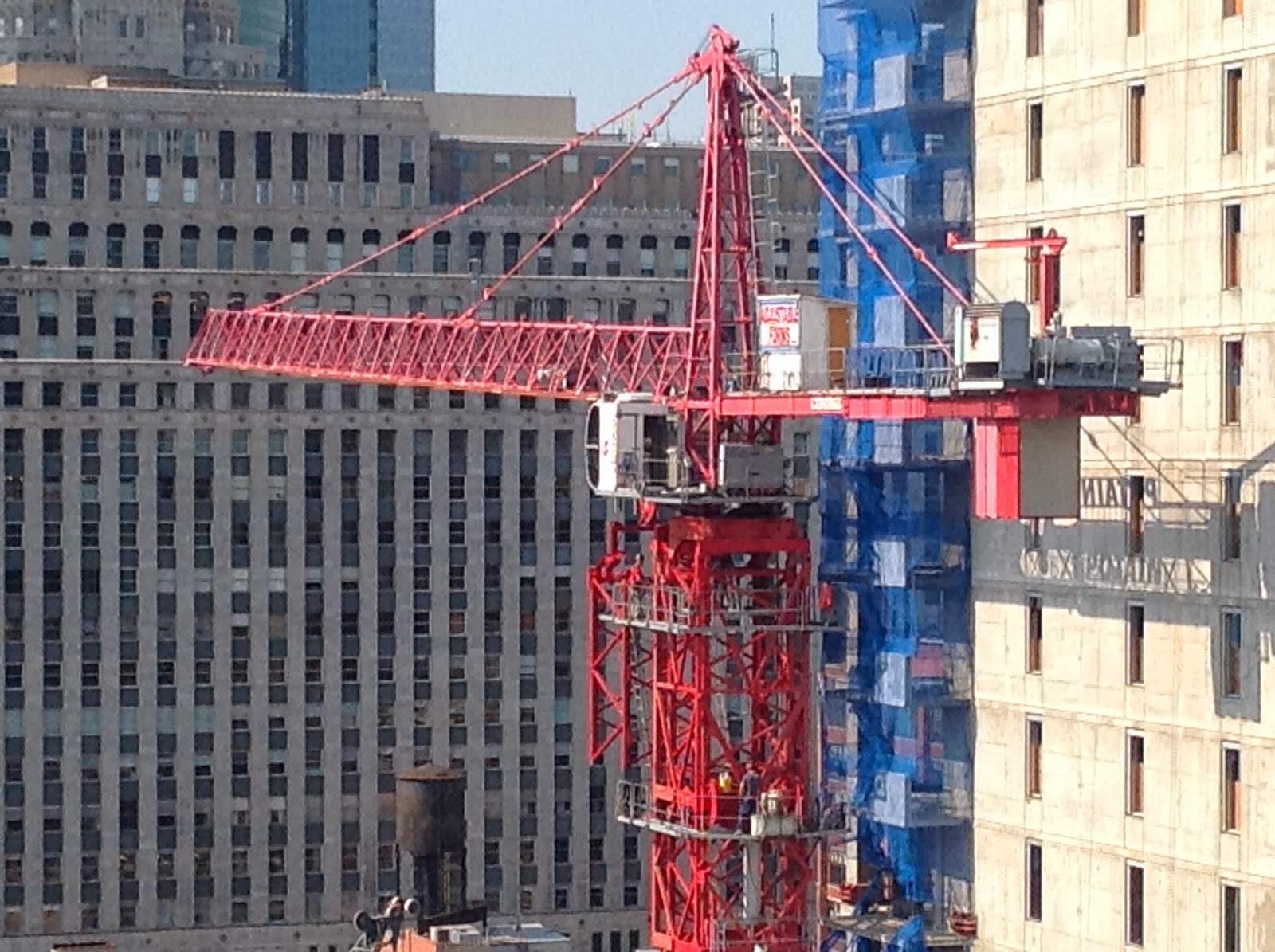 High Rise Construction Views And Taking Down A Crane Chicago Boyz