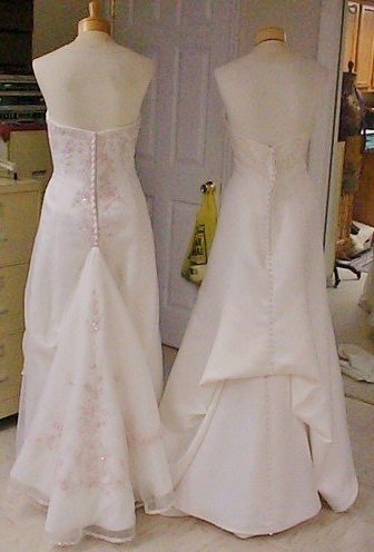 Wedding Dresses Wedding Dress Bustle Instructions