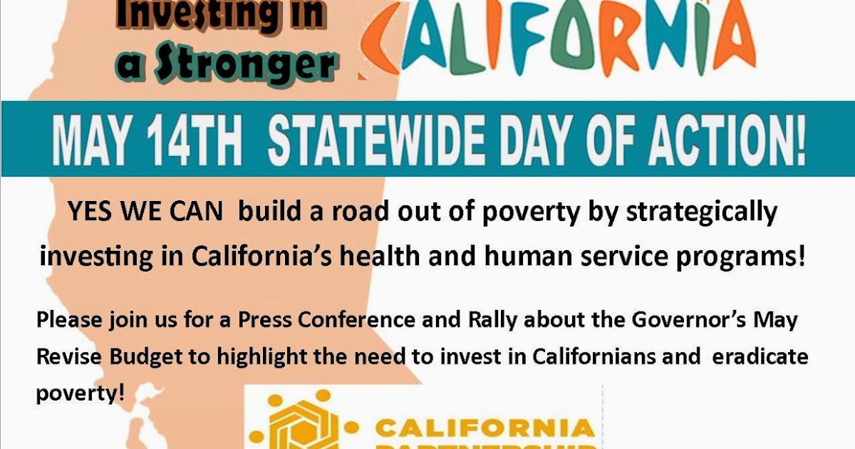Take Action California MAY 14TH STATEWIDE DAY OF ACTION