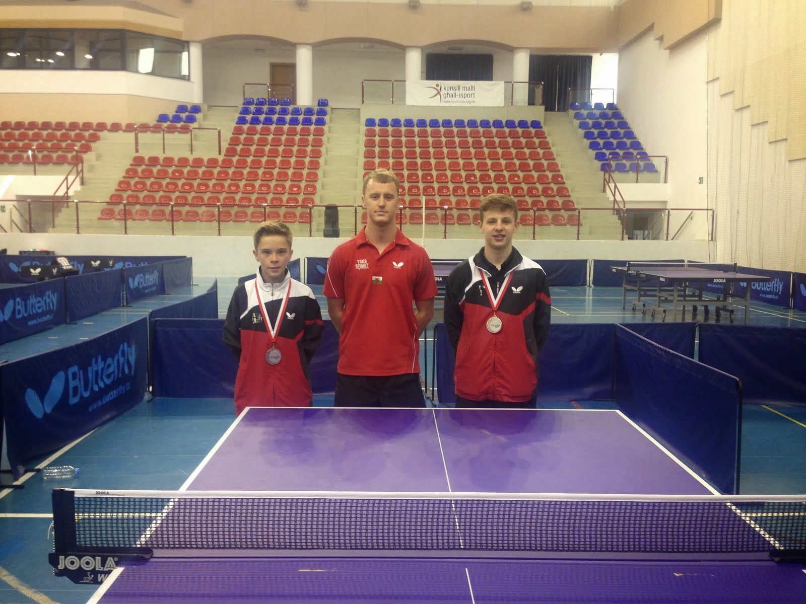 ITTF Malta Pro Tour Open 2014 - Team Silver Medalists