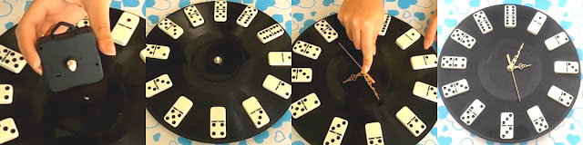 diy+relógio+disco+dominó+dia+dos+pais