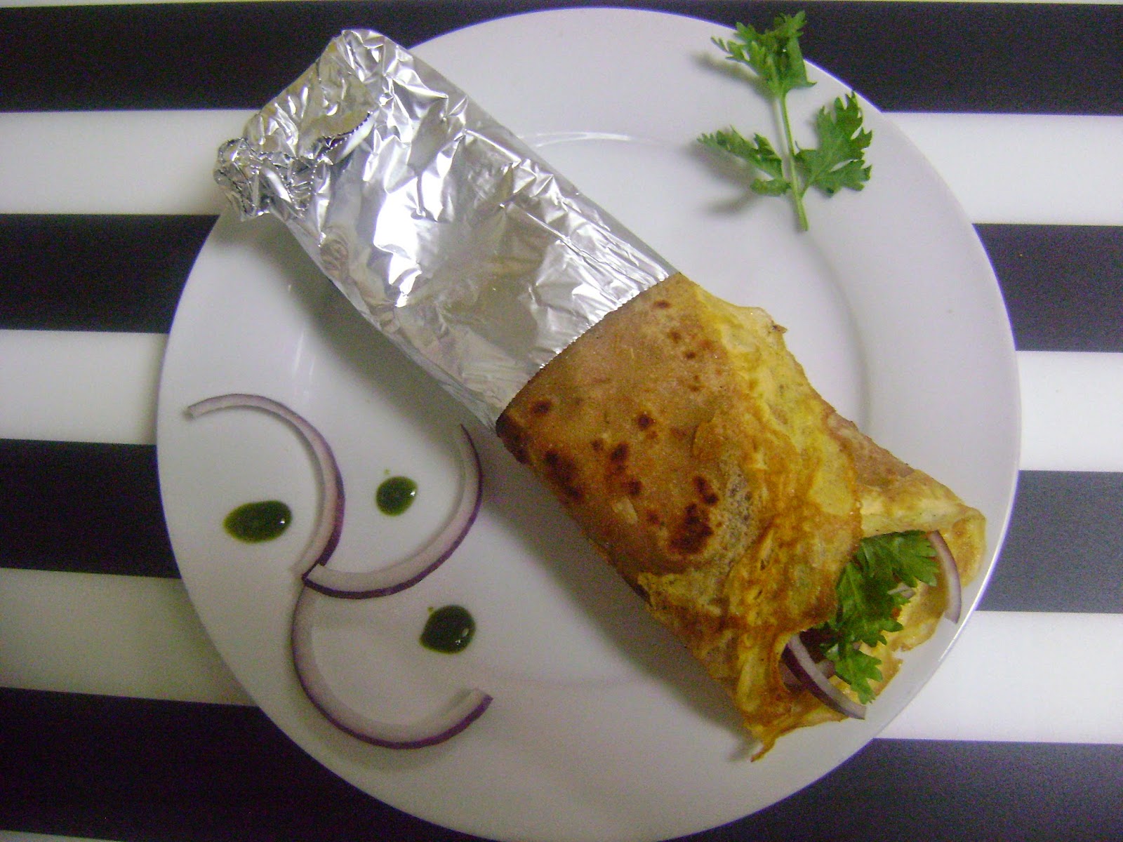 Bethica's Kitchen Flavours Yummy ChickenEgg Roll Kolkata Street Food
