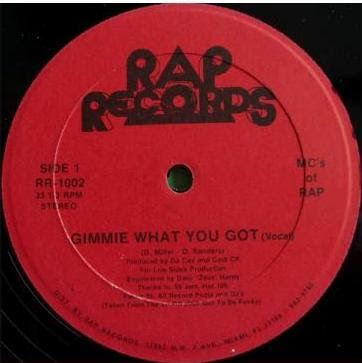 MC's Of Rap – Gimmie What You Got / Love Me, Love Me Not (VLS) (1989) (VBR V2)