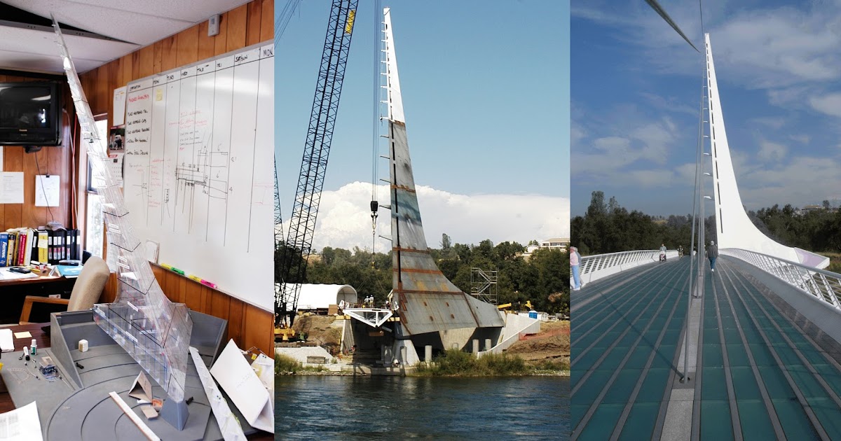 Bridge of the Week CableStayed Bridges Sundial Bridge (5)