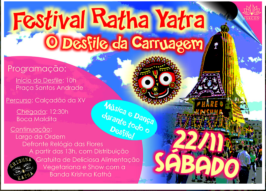 ENSINO RELIGIOSO EM SALA DE AULA: FESTIVAL RATHA YATRA