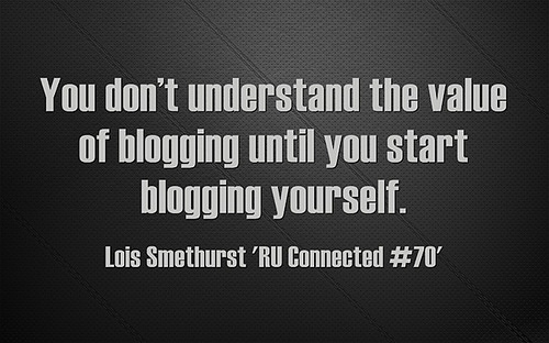The Value Of Blogging