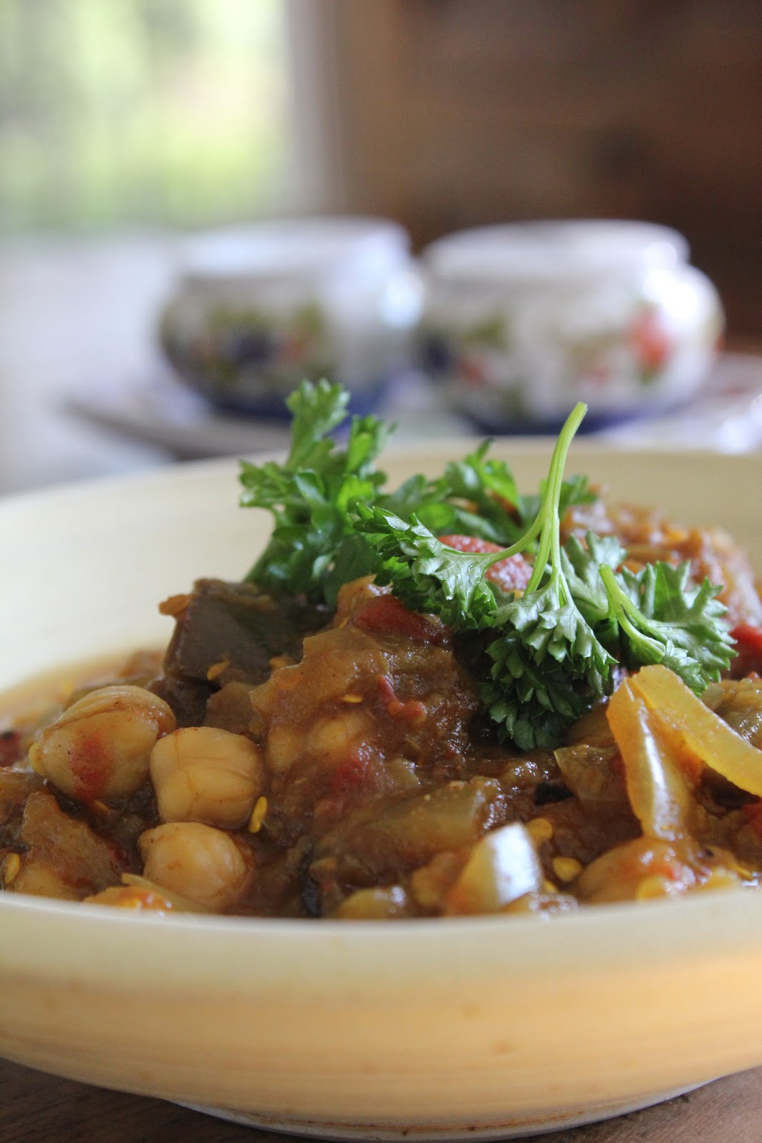 Crock Pot Eggplant Chick Pea Curry Healthy Girl's Kitchen