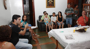 Dr. Cláudio fala sobre saúde pública ao término da novena dos moradores do Alto Peró.