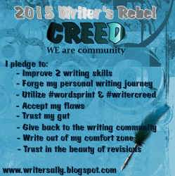 Writer's Creed for 2015