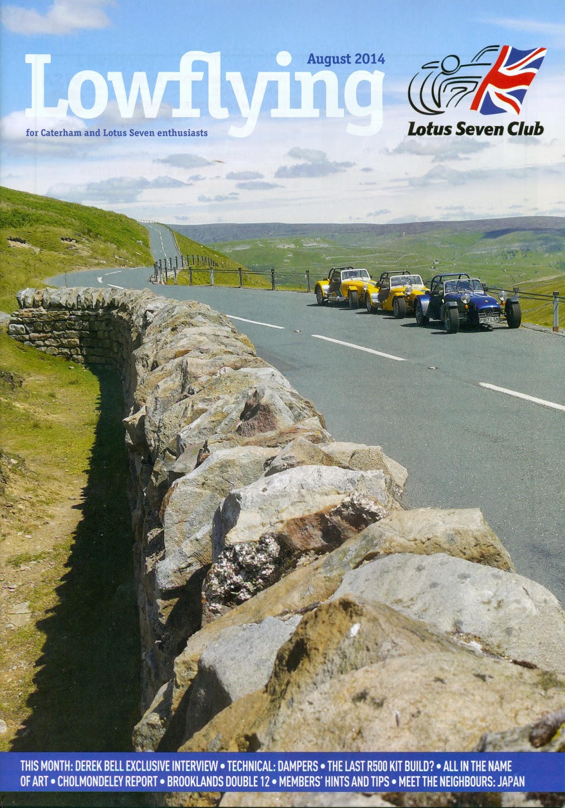 Lowflying Magazine Front Cover - August 2014 Issue
