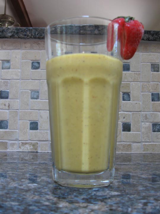 Healthy, Fit, Ageless Kiwi, Banana, Honey Mango Smoothie Recipe