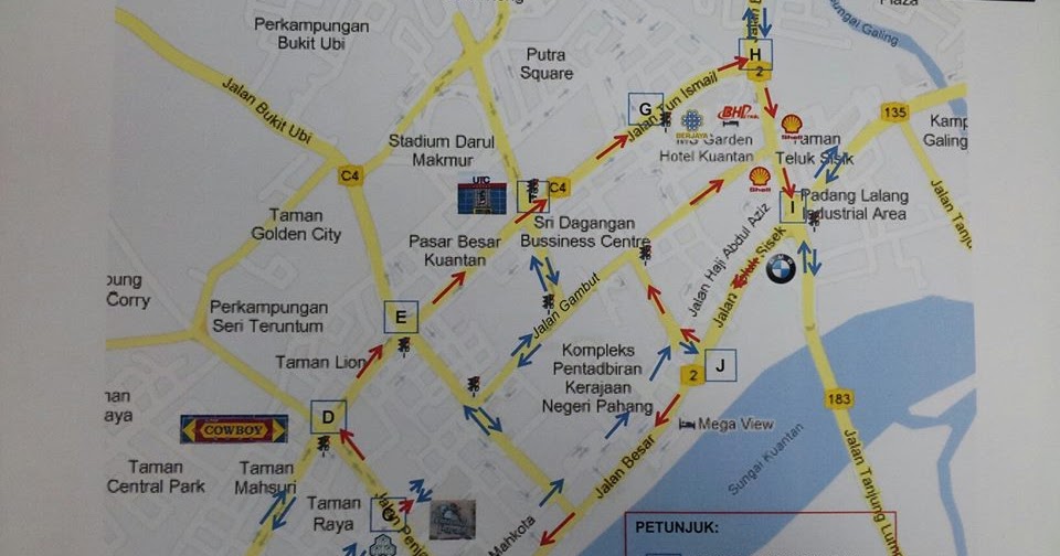 KRT Indera Sempurna Fasa 1 (B) Perubahan Laluan di Bandar Kuantan