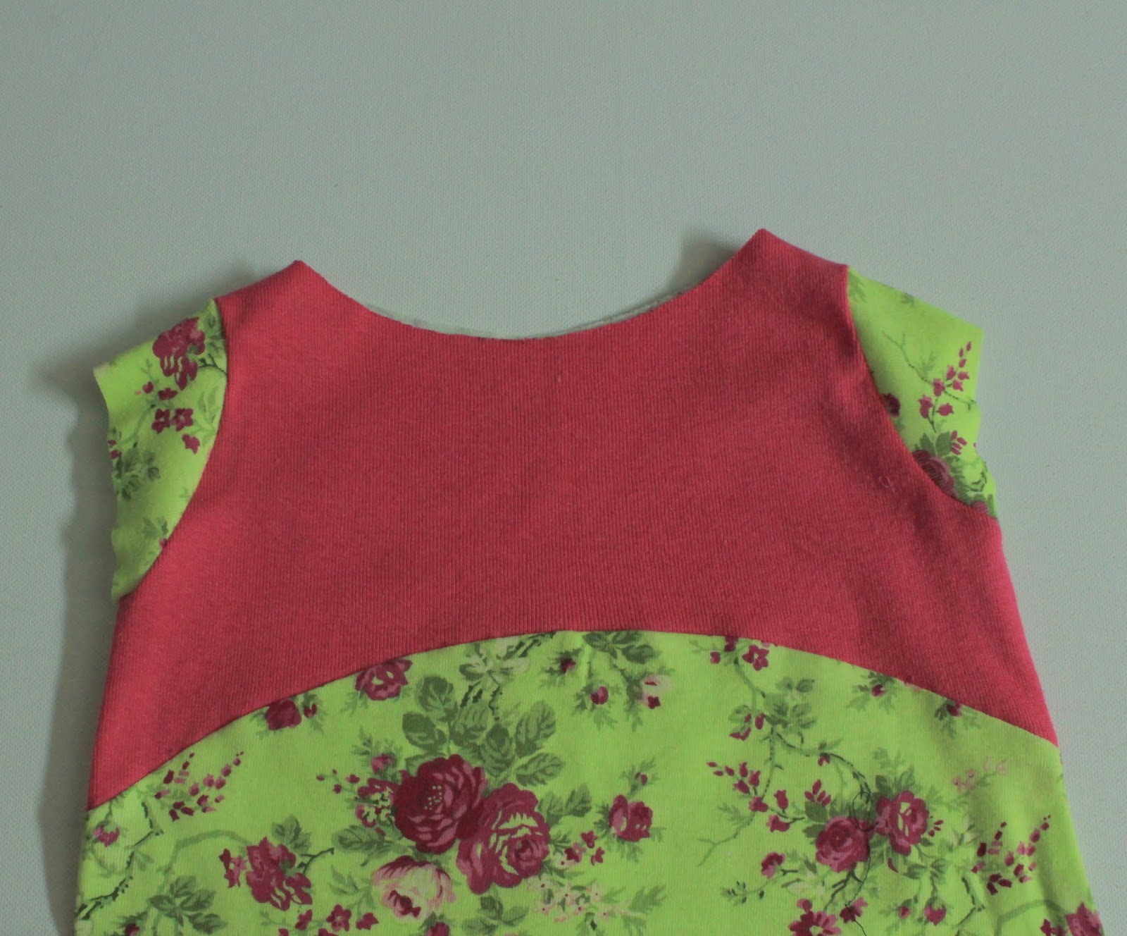 sew the sleeves to the dress