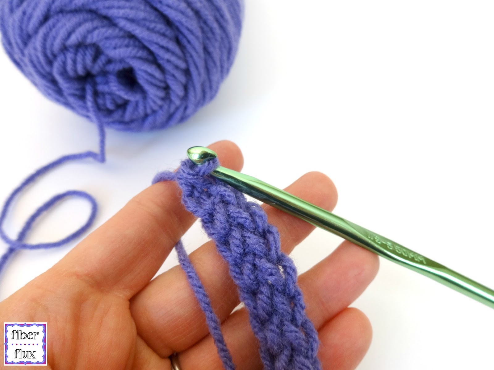 How to Crochet the Foundation Single Crochet Stitch (fsc) (photo