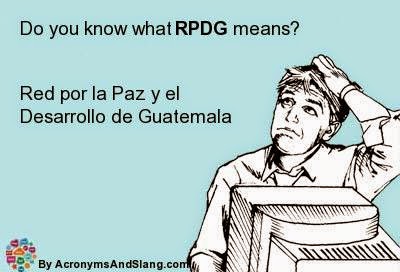 Que significa RPDG