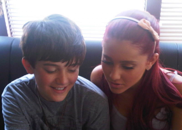 Ariana Grande and Greyson Chance Pictures