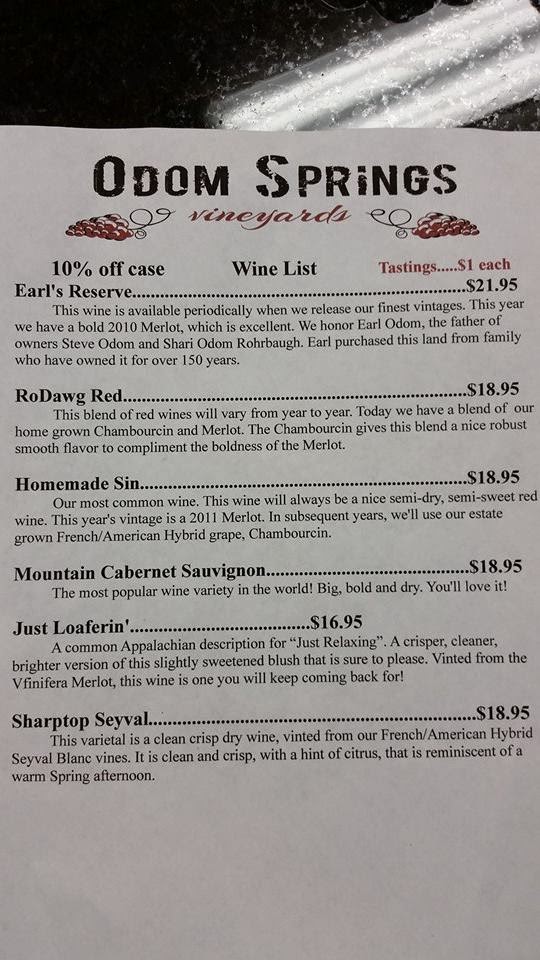 Wineries Blog Union County