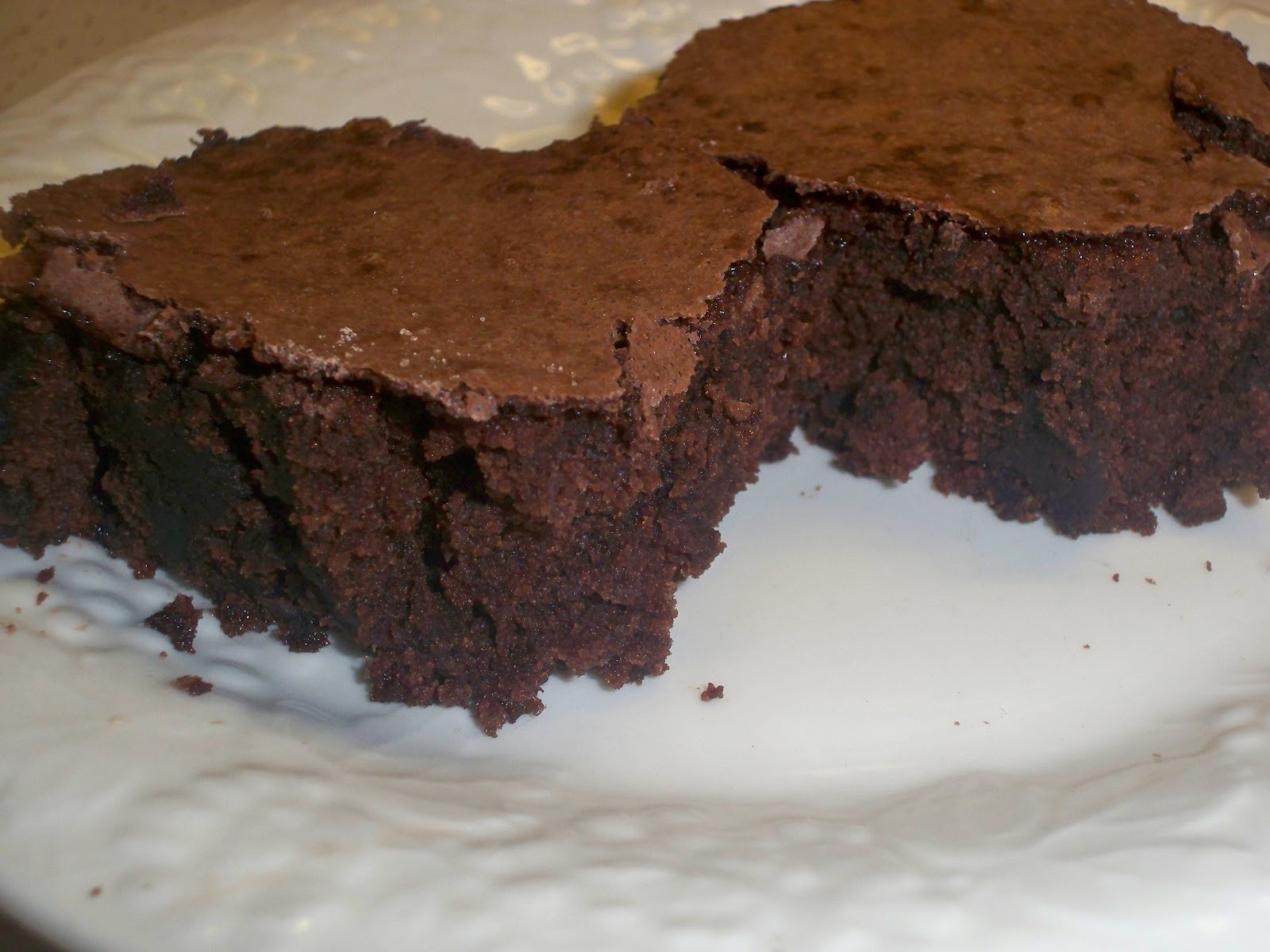 Gramma's in the kitchen Diet Coke Brownies only 2 ingredients!