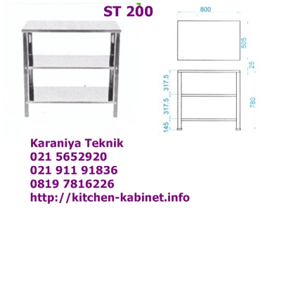 Kitchen Sink Table Patricia ( ST 200 )