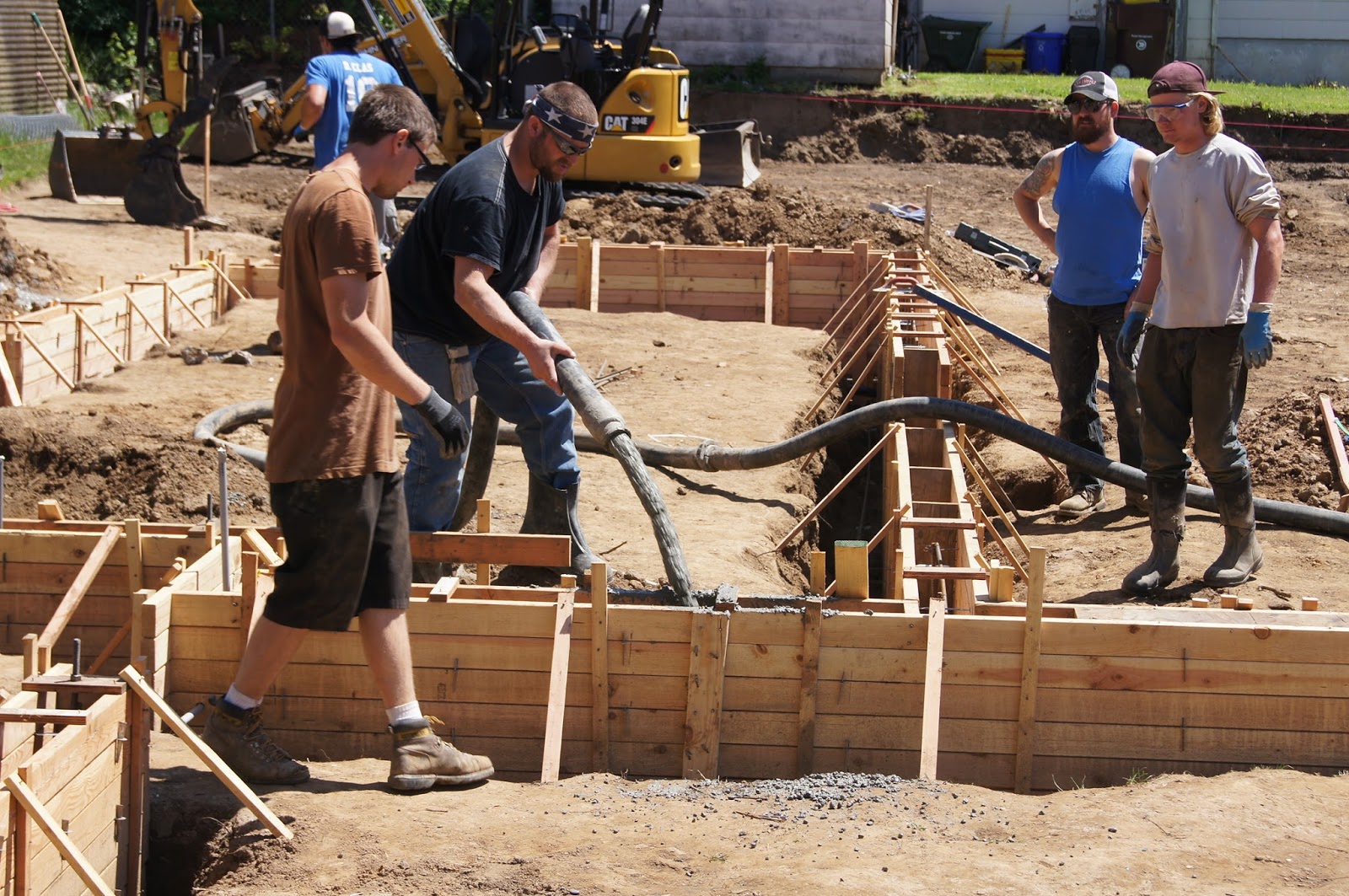 LHWA The Blog Stemwall/Footing Pour