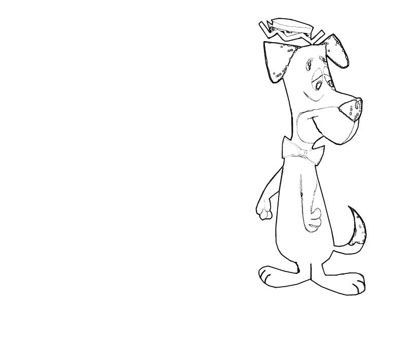 Huckleberry Hound 6 Coloring | Crafty Teenager